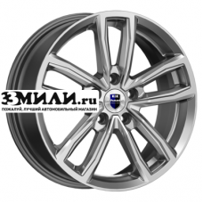 Диск 6.5x17 5x114.3 ET45 D66.1 K&K Каланг (КС1086) Дарк платинум