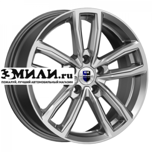 Диск 6.5x17 5x114.3 ET45 D66.1 K&K Каланг (КС1086) Дарк платинум