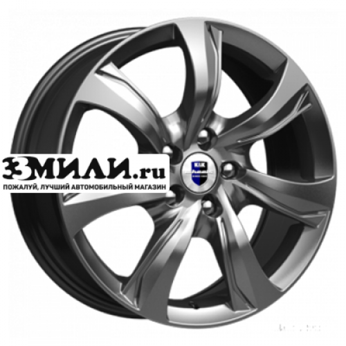 Диск 7x17 5x114.3 ET35 D67.1 K&K Либерти (КС654) Дарк платинум