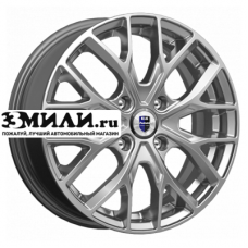 Диск 6x16 4x100 ET37 D60.1 K&K Лилиом-оригинал (КС891) Дарк платинум