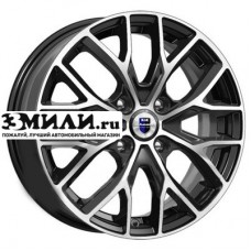 Диск 6x16 4x108 ET37 D63.35 K&K Лилиом (КС891) Алмаз черный