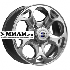 Диск 7x16 5x139.7 ET35 D108.5 K&K Линкс (КС1057) Дарк платинум