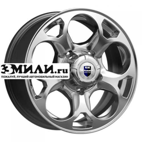 Диск 7x16 5x139.7 ET35 D108.5 K&K Линкс (КС1057) Дарк платинум