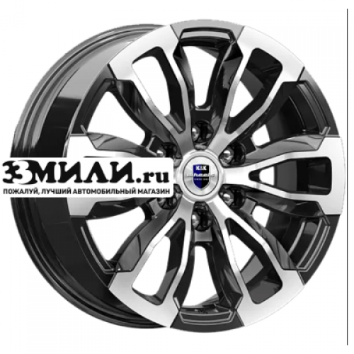 Диск 7.5x18 6x139.7 ET42 D75.1 K&K Меконг (КС959) Алмаз черный