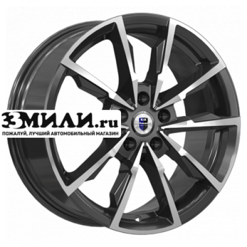 Диск 7.5x17 5x108 ET35 D67.1 K&K Меренге (КС902) Алмаз черный
