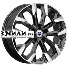 Диск 6.5x17 5x108 ET43 D65.1 K&K Морейн (КС1046) Алмаз черный