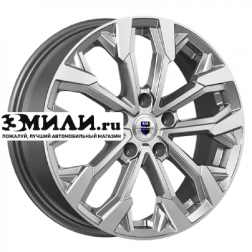 Диск 6.5x17 5x100 ET45 D67.1 K&K Морейн (КС1046) Дарк платинум