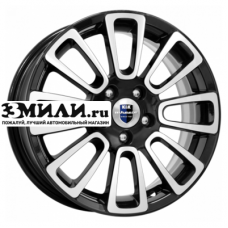Диск 6x15 4x100 ET37 D60.1 K&K Неман-оригинал (КС717) Алмаз черный