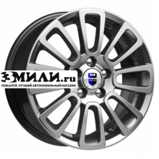 Диск 6x15 4x100 ET39 D56.6 K&K Неман-оригинал (КС717) Дарк платинум