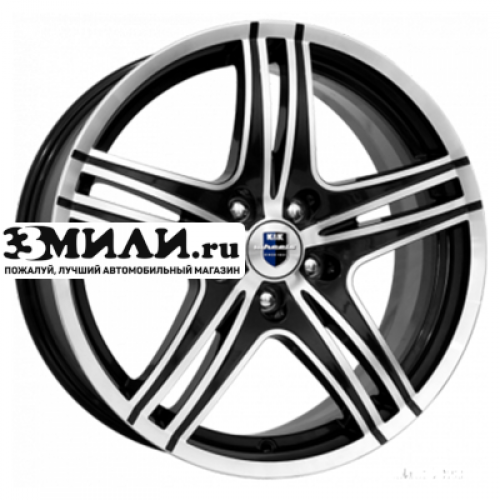 Диск 8x18 5x120 ET32 D60.1 K&K Омаха (КС569) Алмаз черный
