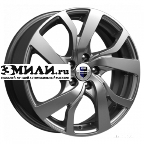 Диск 6.5x16 5x114.3 ET38 D67.1 K&K Палермо-оригинал (КС607) Дарк платинум