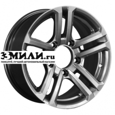 Диск 7x16 5x139.7 ET30 D98 K&K Палладика (КС591М) Дарк платинум