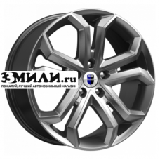 Диск 8.5x19 5x108 ET45 D67.1 K&K Пандора (КС466) Дарк платинум