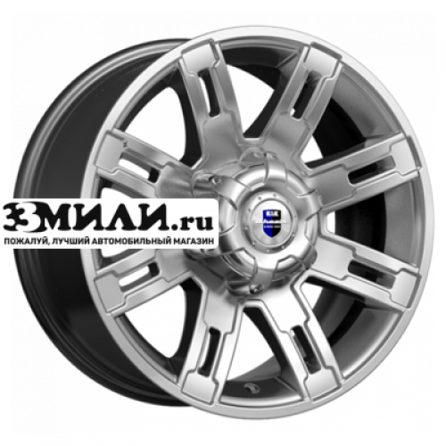 Диск 7.5x16 6x139.7 ET30 D100.1 K&K Полюс (КС609) Дарк платинум