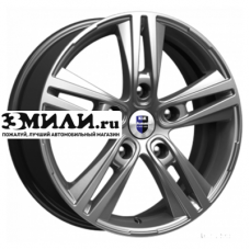 Диск 6.5x17 5x114.3 ET46 D67.1 K&K Прайм (КС721) Дарк платинум