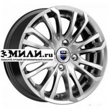 Диск 6.5x16 4x100 ET45 D67.1 K&K Рим (КС639) Дарк платинум