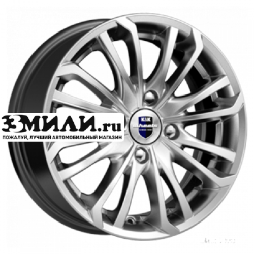 Диск 6.5x16 4x100 ET45 D67.1 K&K Рим (КС639) Дарк платинум