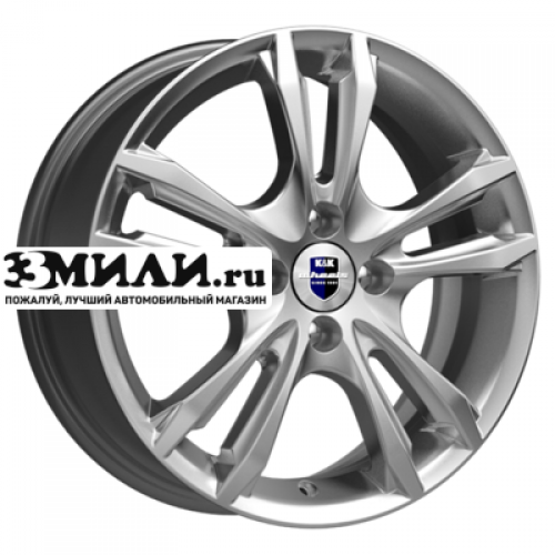Диск 6x16 5x114.3 ET43 D67.1 K&K Samara-оригинал (КС866) Сильвер SK