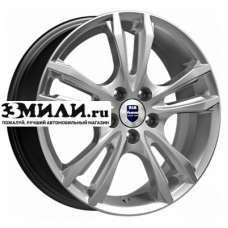 Диск 6x16 4x100 ET40 D67.1 K&K Samara (КС866) Сильвер SK