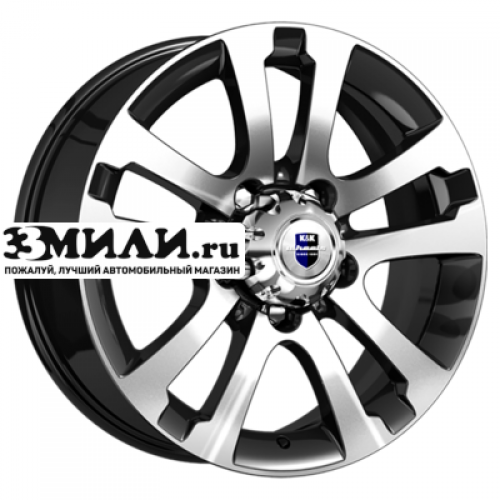 Диск 7x18 5x139.7 ET35 D108.5 K&K Сахара-Patriot (КС1056) Алмаз черный