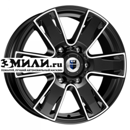 Диск 7x17 6x139.7 ET38 D67.1 K&K Севенна (КС726) Алмаз черный