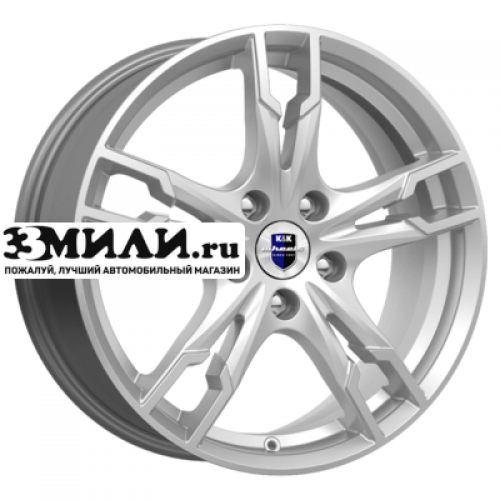 Диск 7x17 5x114.3 ET48.5 D67.1 K&K Солар-оригинал (КС875) Сильвер SK