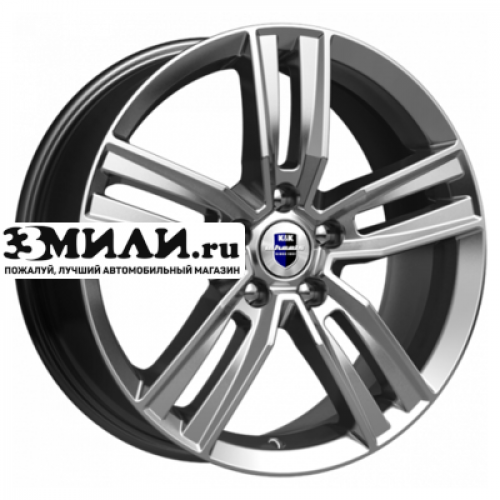 Диск 7x18 5x114.3 ET35 D60.1 K&K Танаис-оригинал (КС750) Дарк платинум