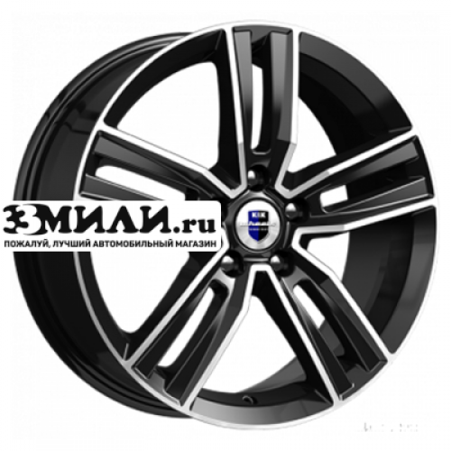 Диск 7x18 5x114.3 ET35 D60.1 K&K Танаис-оригинал (КС750) Алмаз черный