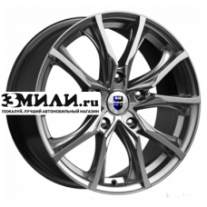 Диск 7.5x17 5x120 ET32 D72.6 K&K Твист-оригинал (КС697М) Дарк платинум