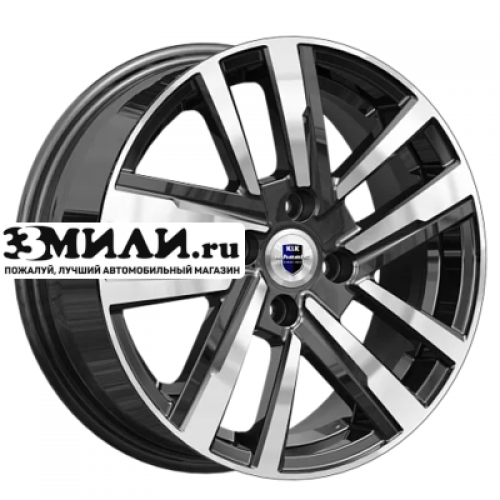 Диск 6x15 4x100 ET45 D67.1 K&K Хант (КС1034) Алмаз черный