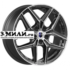 Диск 7x17 5x114.3 ET38 D67.1 K&K Юнион (КС1025) Алмаз черный