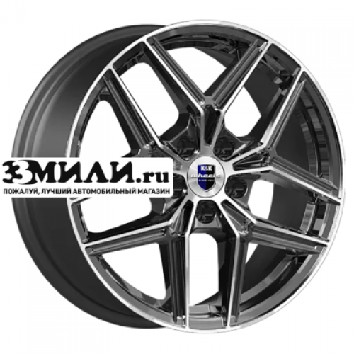 Диск 7x17 5x114.3 ET43 D67.1 K&K Юнион (КС1025) Алмаз черный