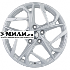 Диск 7x17 5x112 ET45 D57.1 Khomen Wheels KHW1716 (Karoq/Tiguan) F-Silver