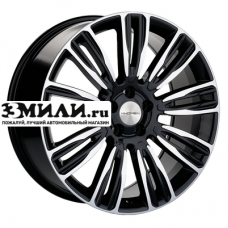 Диск 8.5x20 5x108 ET45 D63.4 Khomen Wheels KHW2004 (Velar) Black-FP