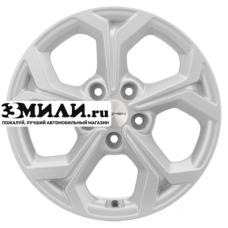 Диск 6.5x16 5x114.3 ET50 D66.1 Khomen Wheels KHW1606 (Renault/Nissan) F-Silver
