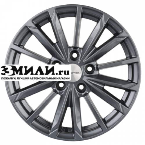 Диск 6.5x16 5x114.3 ET45 D67.1 Khomen Wheels KHW1611 (Huyndai/Mazda) Gray