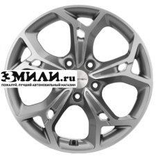 Диск 7x17 5x114.3 ET45 D60.1 Khomen Wheels KHW1702 (Changan/Geely/Lexus/Toyota) Gray-FP