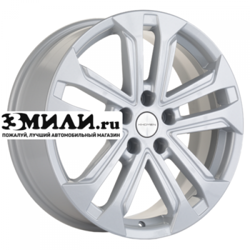 Диск 7x18 5x114.3 ET51 D67.1 Khomen Wheels KHW1803 (Tucson) F-Silver