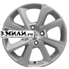 Диск 6x15 4x100 ET48 D54.1 Khomen Wheels KHW1501 (Rio/Solaris) F-Silver