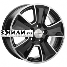 Диск 6.5x16 5x114.3 ET50 D67.1 Khomen Wheels KHW1601 (Huyndai/Kia) Black-FP