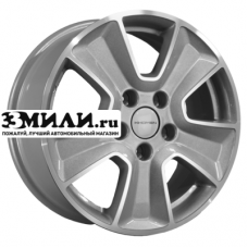 Диск 6.5x16 5x114.3 ET46 D67.1 Khomen Wheels KHW1601 (Mitsubishi) F-Silver-FP