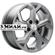 Диск 6.5x16 5x114.3 ET46 D67.1 Khomen Wheels KHW1606 (Mitsubishi) Gray