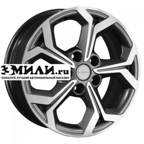 Диск 6.5x16 5x114.3 ET46 D67.1 Khomen Wheels KHW1606 (Mitsubishi) Gray-FP