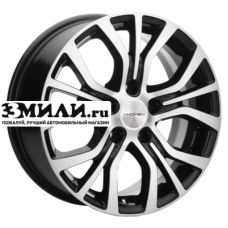 Диск 6.5x16 5x114.3 ET38 D60.1 Khomen Wheels KHW1608 (Alphard) Black-FP