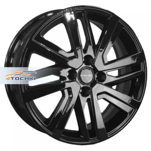 Диск 6x16 4x100 ET41 D60.1 Khomen Wheels KHW1609 (XRay) Black