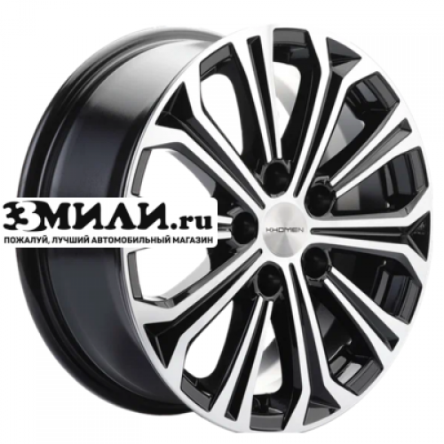 Диск 6.5x16 5x115 ET41 D70.2 Khomen Wheels KHW1610 (Astra) Black-FP