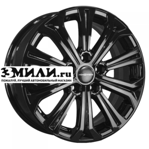 Диск 6.5x16 5x108 ET50 D63.3 Khomen Wheels KHW1610 (Focus) Black