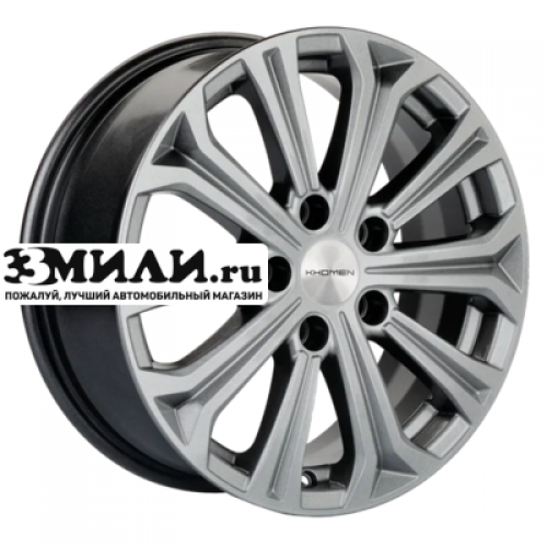 Диск 6.5x16 5x108 ET50 D63.3 Khomen Wheels KHW1610 (Focus) G-Silver