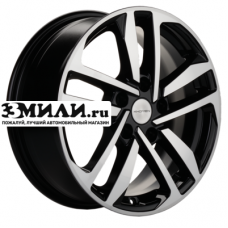 Диск 6.5x16 5x114.3 ET45 D60.1 Khomen Wheels KHW1612 (Camry/Corolla/Grand Vitara) Black-FP