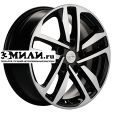Диск 6.5x16 5x114.3 ET47 D66.1 Khomen Wheels KHW1612 (Fluence/Juke) Black-FP